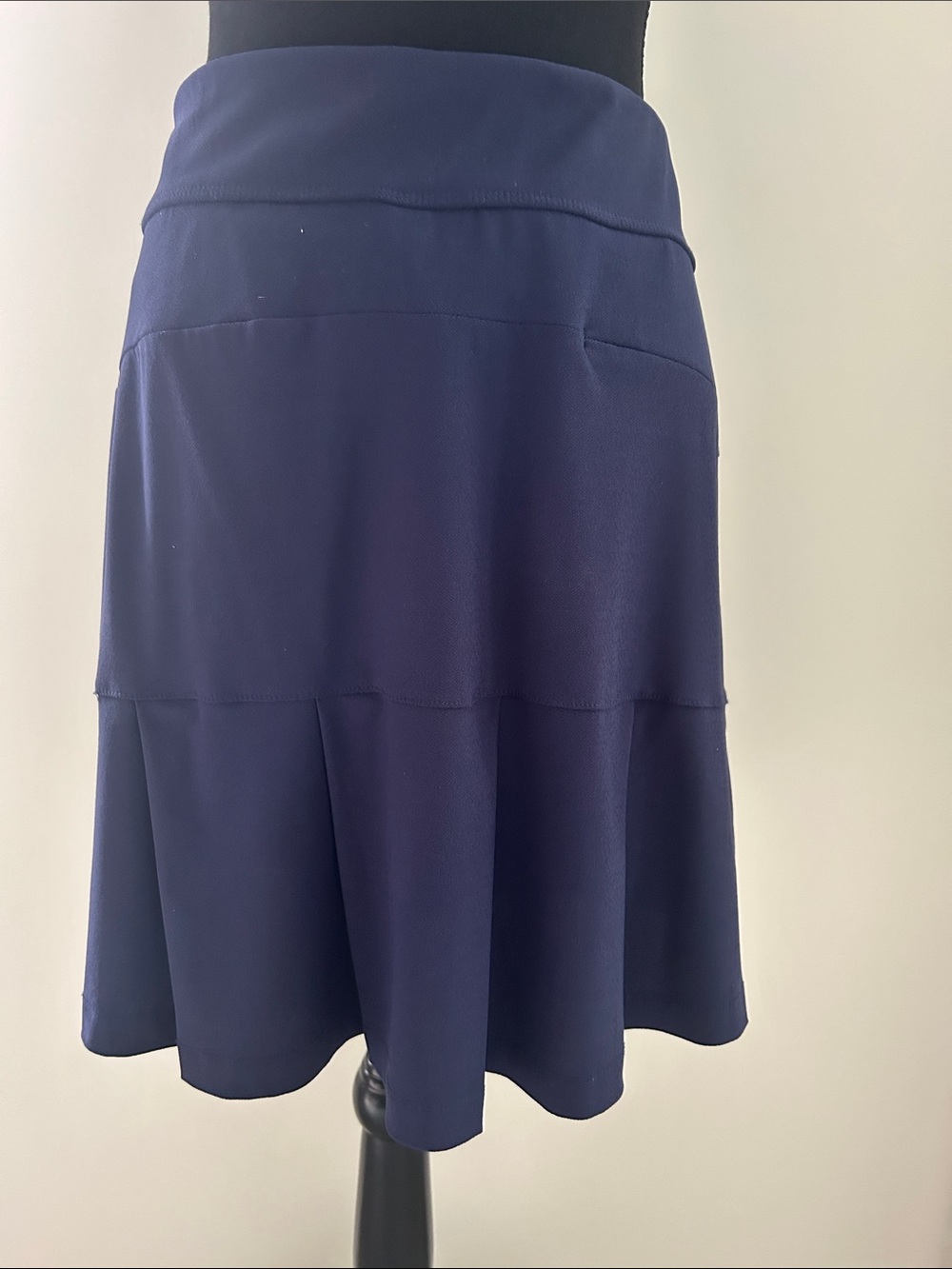 Greg Norman Backpleat Navy Golf Skort